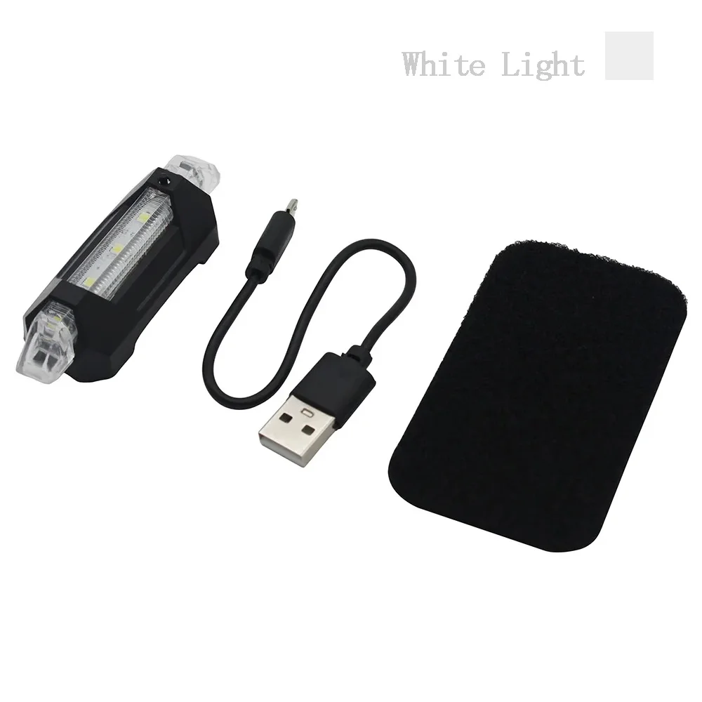 VULPO Luz táctica casco recargable USB intermitente ciclismo