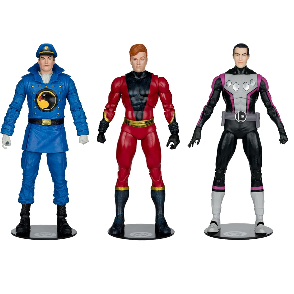 McFarlane Toys Elongated Man Darkhawk Cosmic Boy 7in Figure Action Collector Edition DC Multiverse Model Doll
