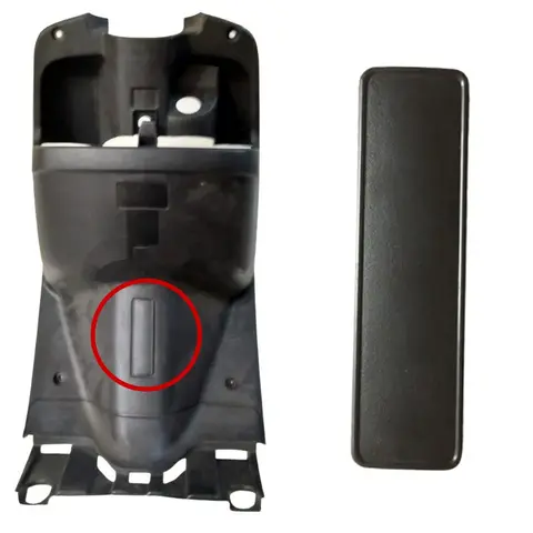 Yamaha JOG 50 3KJ 스쿠터 액세서리 도구 상자 캡 ABS 플라스틱 오토바이 50cc 보관 용기 번호 소형 커버