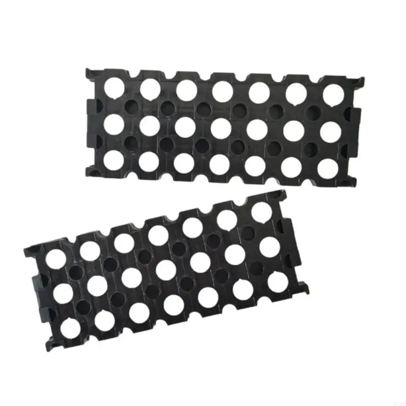 918C 18650 Caixa suporte bateria 3x7 Suporte fixação célula Suporte instalação fácil Rack