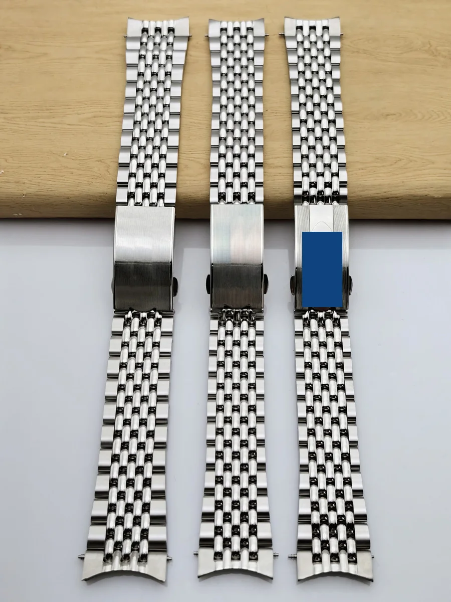 For RADO High-quality stainless steel strap Captain Cook precision steel watch chain 21MM Arc interface men's watch accessories