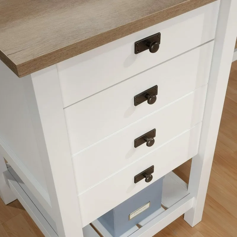 L Shaped Desk Computer Desk with Drawers