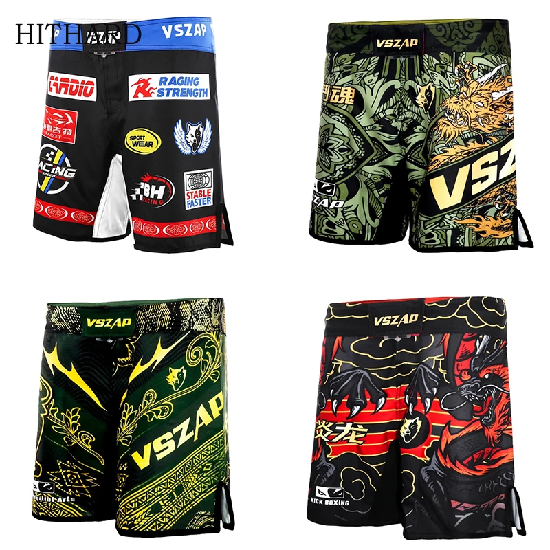 ファイトショーツ メンズ ボクシング MMA コンバット BJJ グラップ 