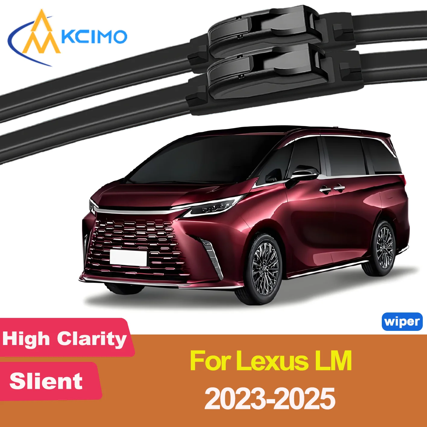 

2 шт. новые щетки стеклоочистителя переднего стекла для Lexus LM AW10 2023-2025, аксессуары для автомобильных щеток переднего стекла 2025 2024 2023