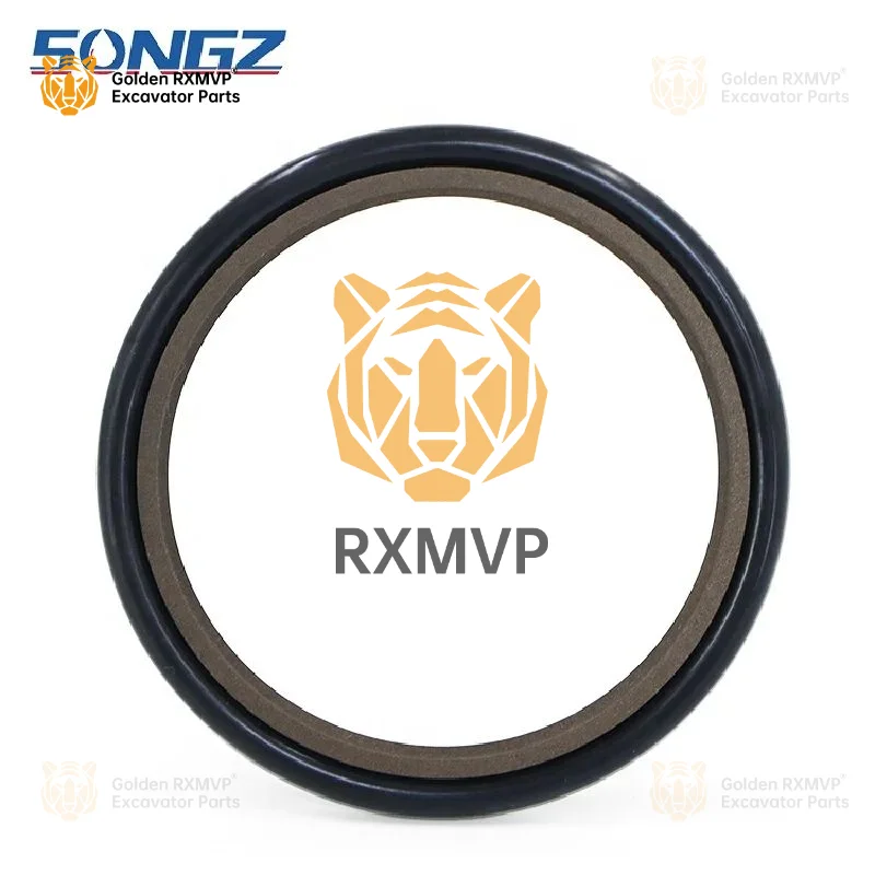 For Common Hydraulic Cylinder Buffer Rod Seal Rubber PTFE NBR Step Seal Seal Excavator