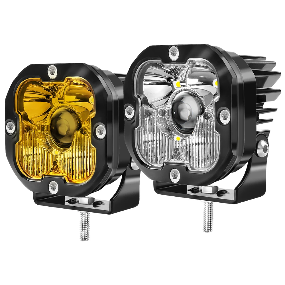 yZ[zUNISHINE 2  3 C` LED [NCg X|bgtbhR{r[t 6000K 3000K X|bg LED hCrOCg It[h 4x4 I[goC 12V