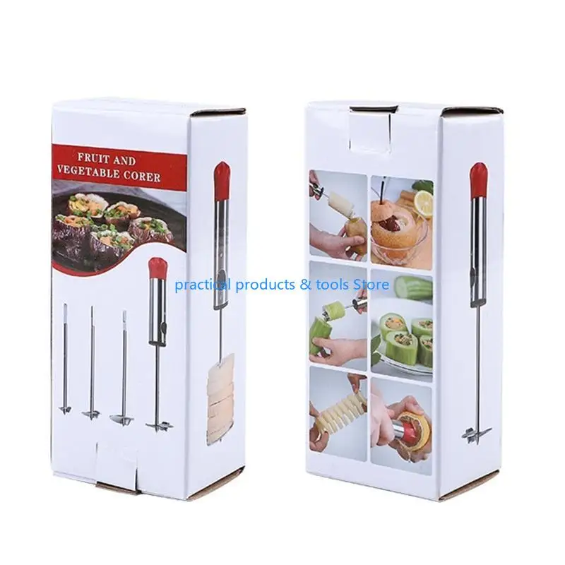 77JB Vòng xoắn ốc xoắn ốc thực vật cho phụ kiện nhà bếp sáng tạo Veggie Gadge