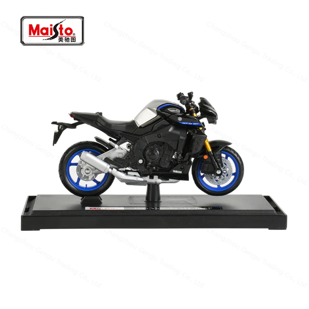 Maisto 1:18 2023 Yamaha MT10 SP Static Die Cast Vehicles Collectible Hobbies Motorcycle Model Toys