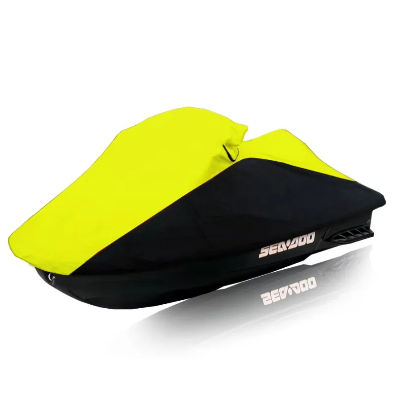 Trailerable Marine Grade 600D Polyester Jetski Cover All Weather Waterproof UV Resistant PWC Protection Cover