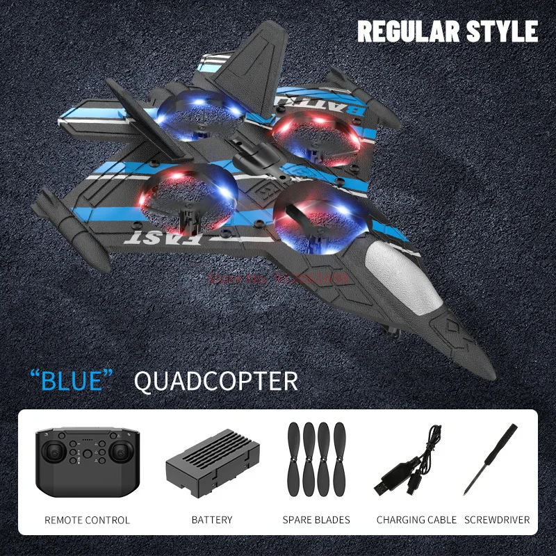 Boys RC Remote Control Airplane 2.4G Remote Control Fighter Hobby Plane Glider Airplane EPP Foam Toys RC Drone Kids BirthdayGift