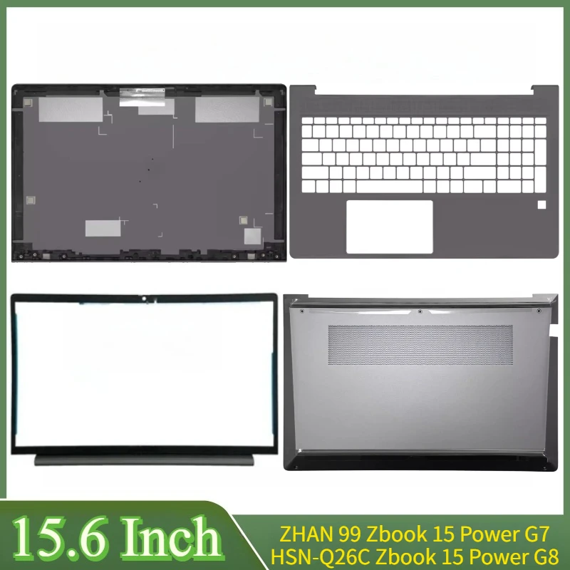 

15,6 "Новый для ноутбука ZHAN 99 Zbook 15 Power G7 HSN-Q26C Zbook 15 Power G8, задняя крышка ЖК-дисплея, передняя панель, верхняя часть упора для рук, нижняя часть корпуса