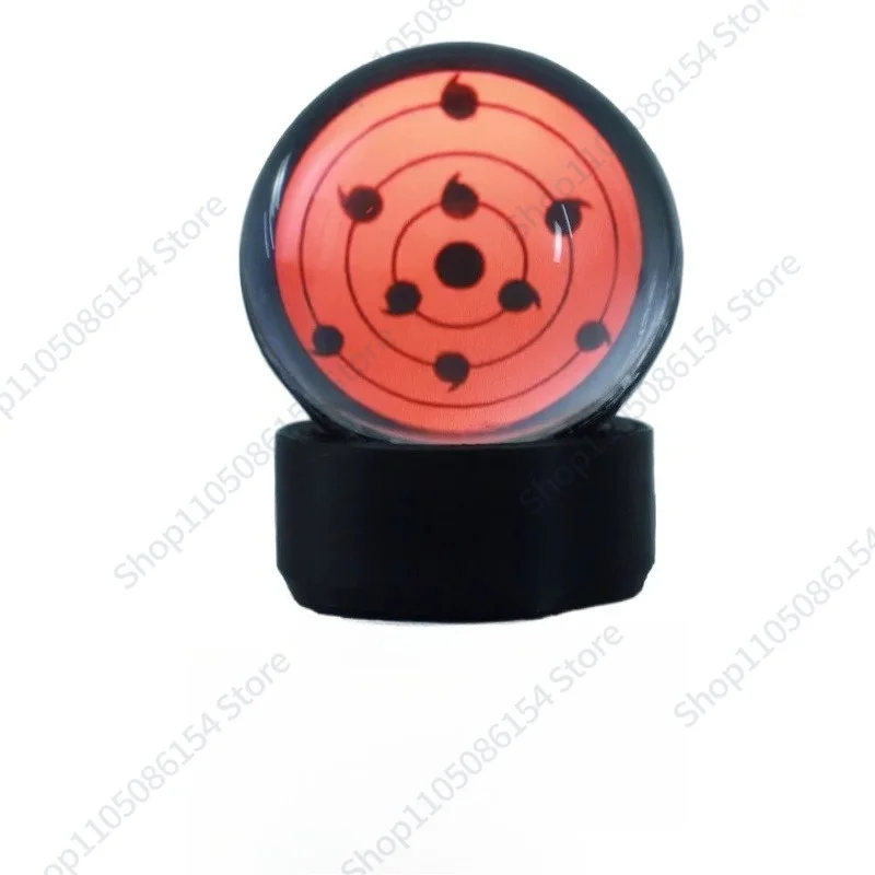 Anime Uchiha Sasuke Mangekyo Sharingan LED Light Music Sync Desktop Decor - Creative Stress Relief for Naruto Fans