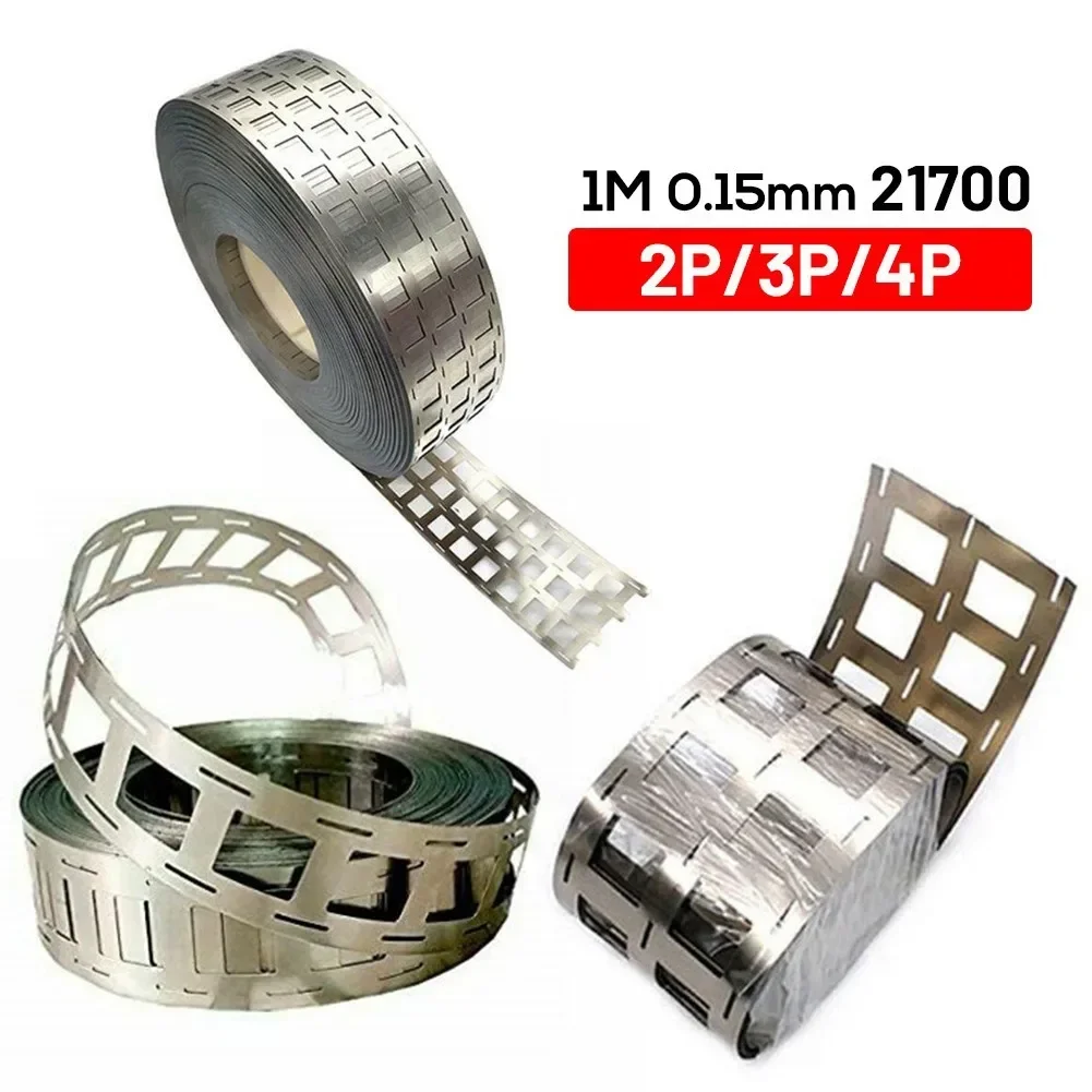 1M Nickel Strip 2P 0.15*27mm Nickel Strip For 18650- Lithium Battery Welding Tape High Purity Pure Nickel Belt 2P,3P,4P 3 Types