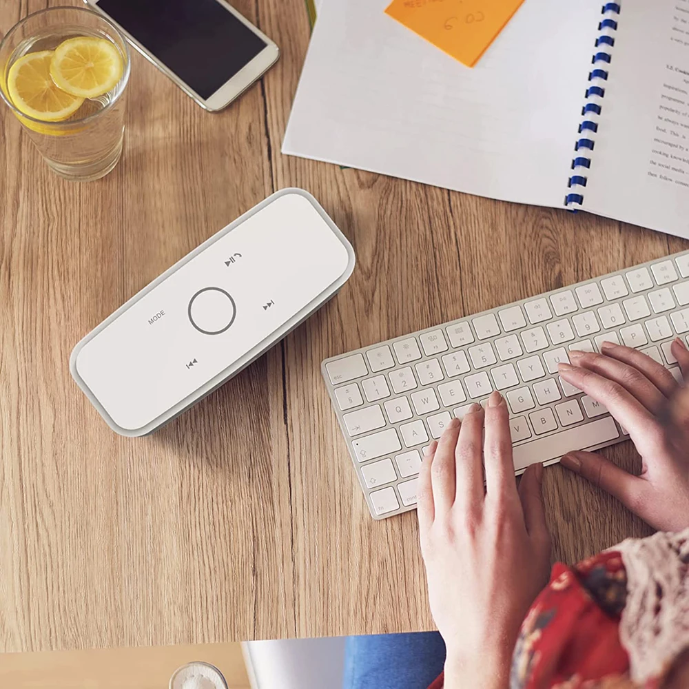 DOSS Portable Wireless Bluetooth Speaker SoundBox Touch Control Stereo Sound Box Bass Subwoofer Loudspeaker AUX for Computer