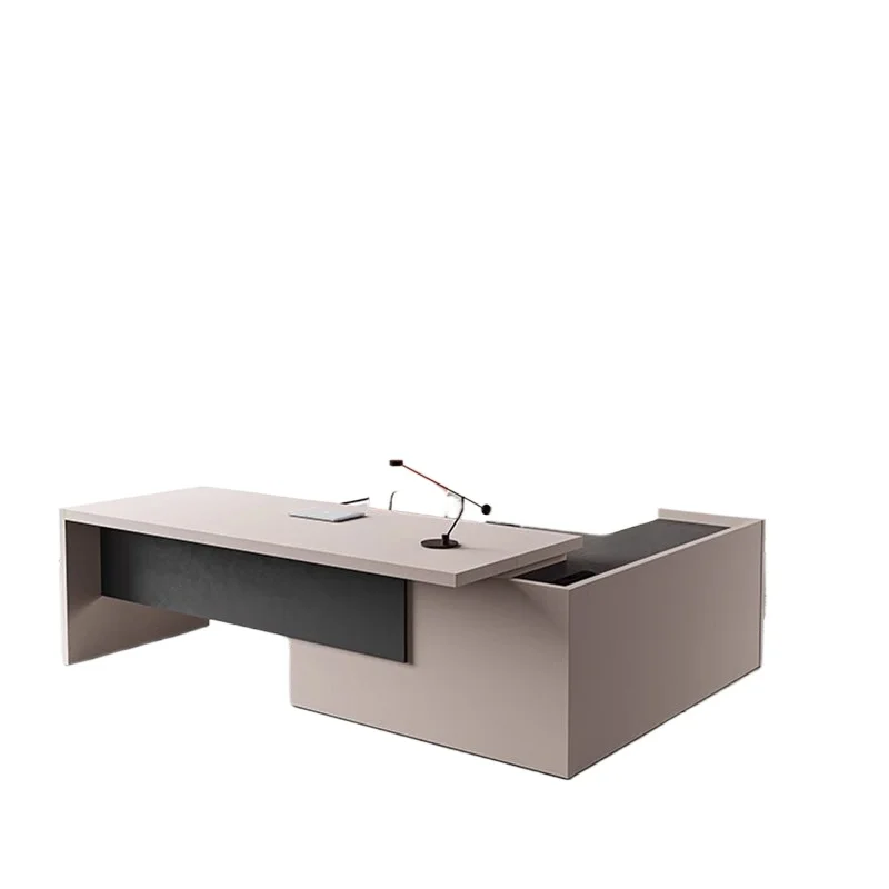LMM simple general manager room high sense desk creative president single furniture combination
