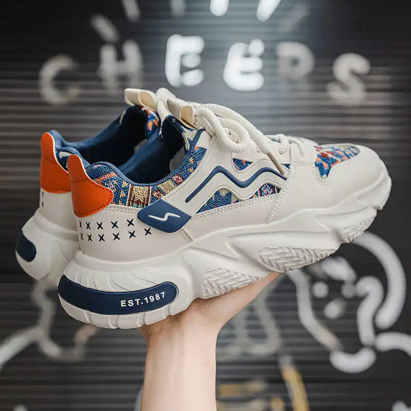 

Non-slip Sole Key Height Tennis Gym Man Casual Mother Shoes Sneakers 50 Sports Sunny Mobile Foot-wear Classic Play