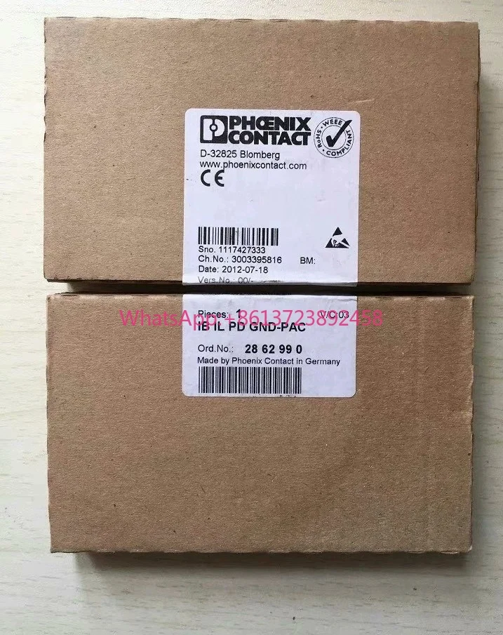 New Original Phoenix Inline Module IB IL PD GND-PAC 2862990