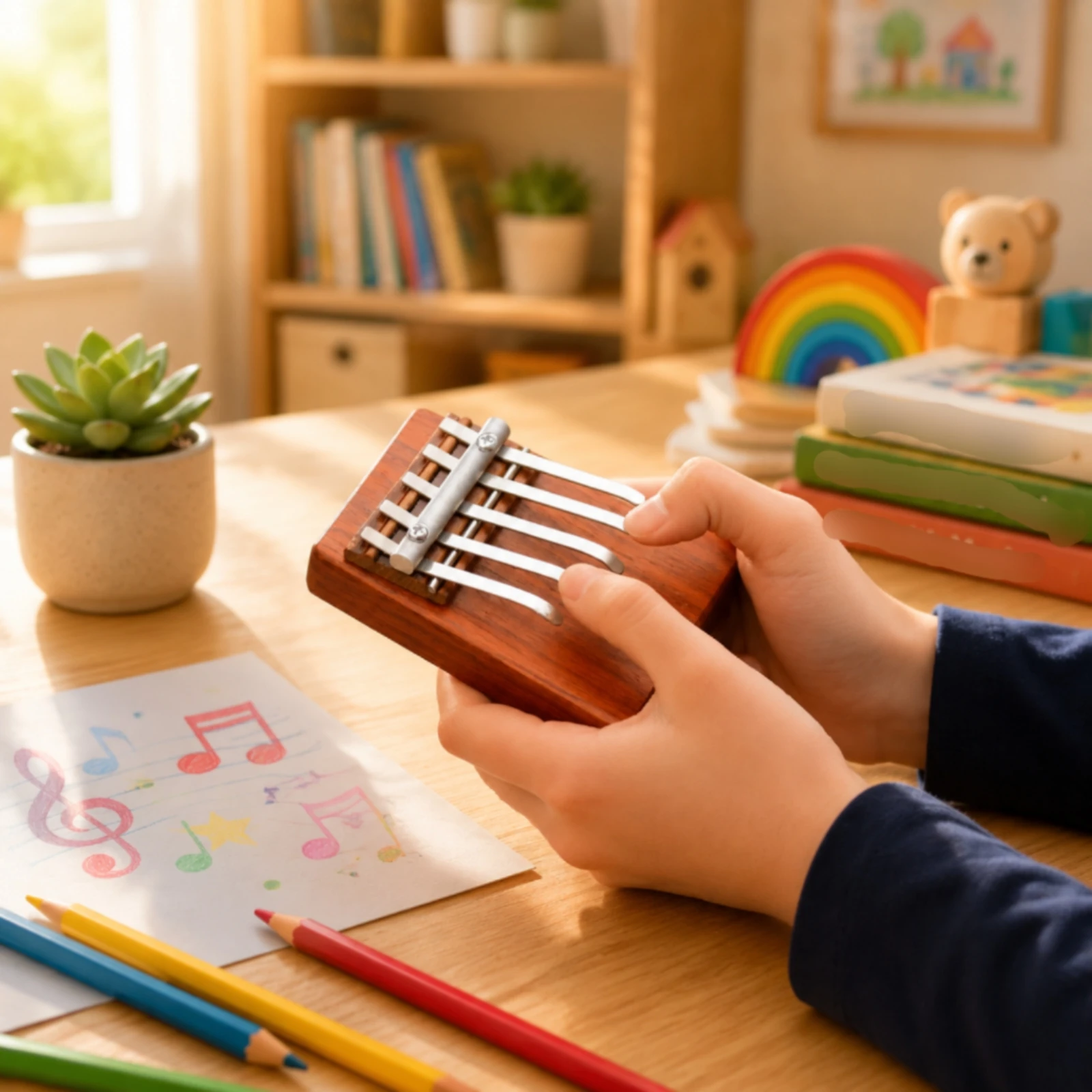 Children's Kalimba Handheld 5- - Kalimba Thumb Piano review and price