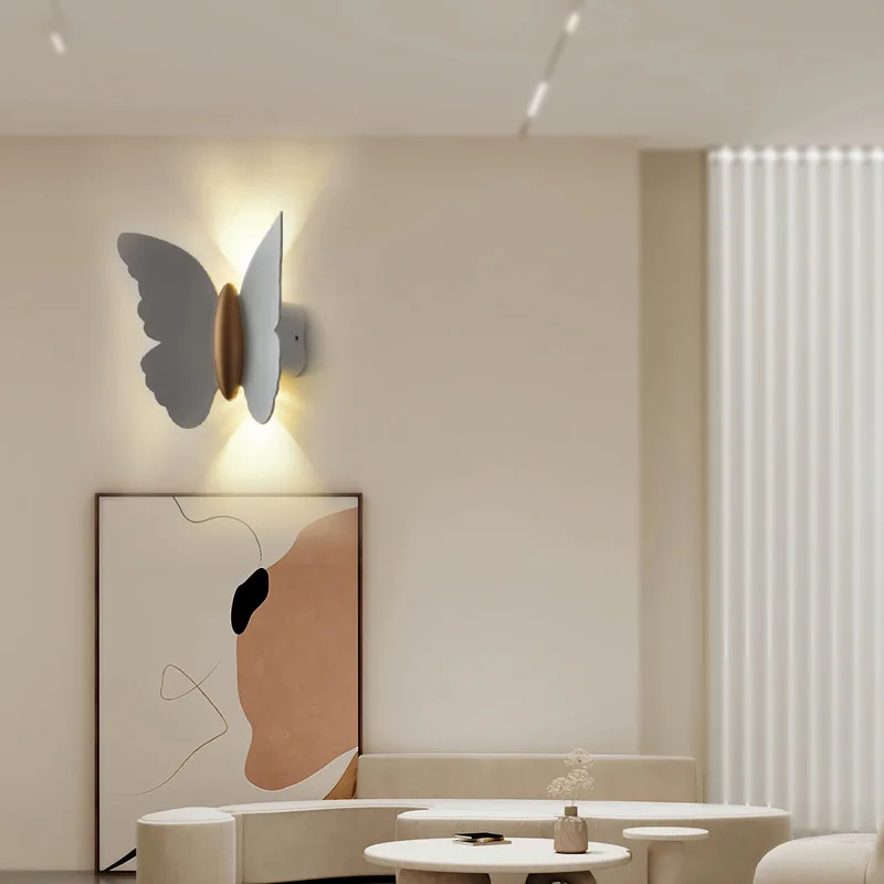 Lampe LED en Forme de Papillons Romantique et Imperméable, Luminaire Décoratif d'Nik, Idéal pour un Salon, une Passerelle, un oral et ou une ix, Nouveau Produit