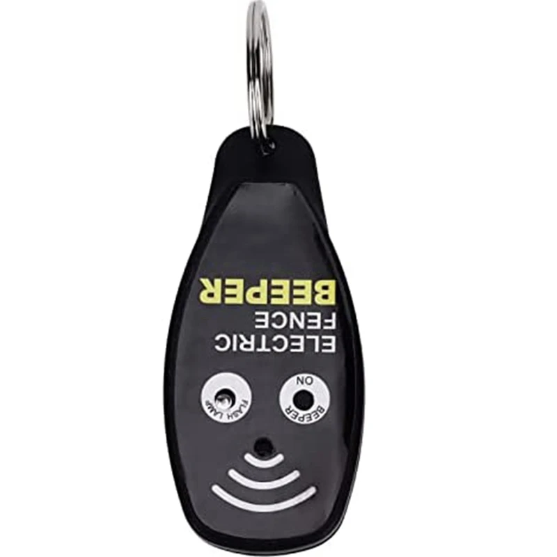 Fence Voltage Tester, Simple Red Light Electric Fence Beeper Weatherproof For Farm