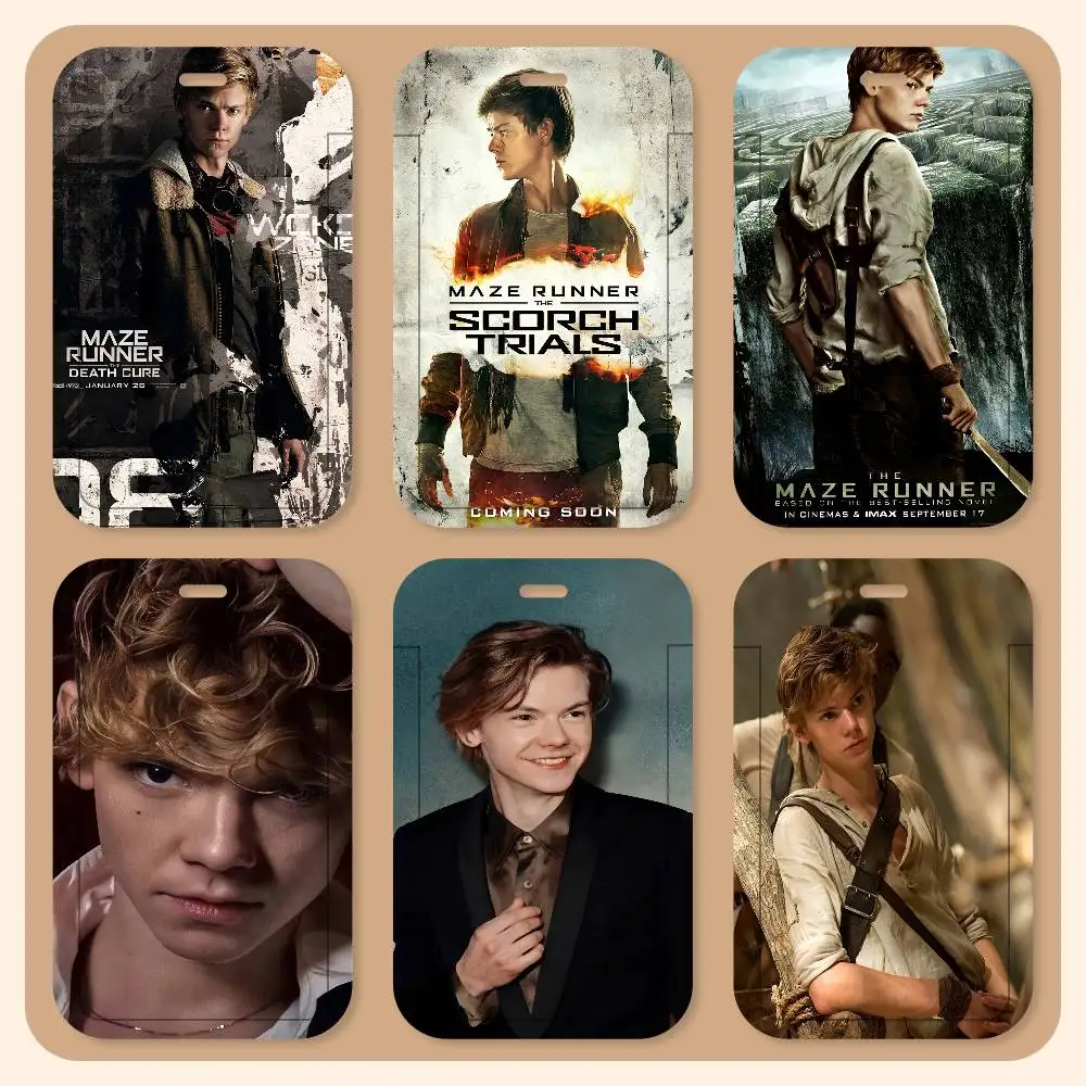 

Thomas Brodie Sangster Lanyard Card Holders Student ID Card Holders Neckband Card Holders Access Control Accessories Gifts