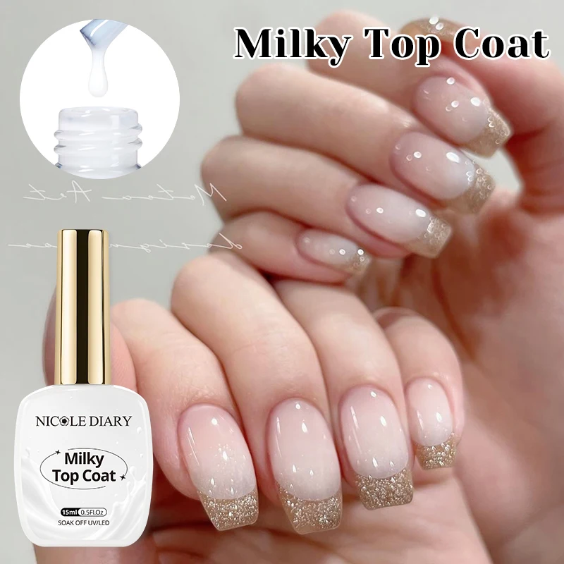 NICOLE DIARY 15ml Jelly Pink Summer and Spring Gel Nail Polish Semi Permanent UV Gel Polish All For Manicure Soak Off Vernish