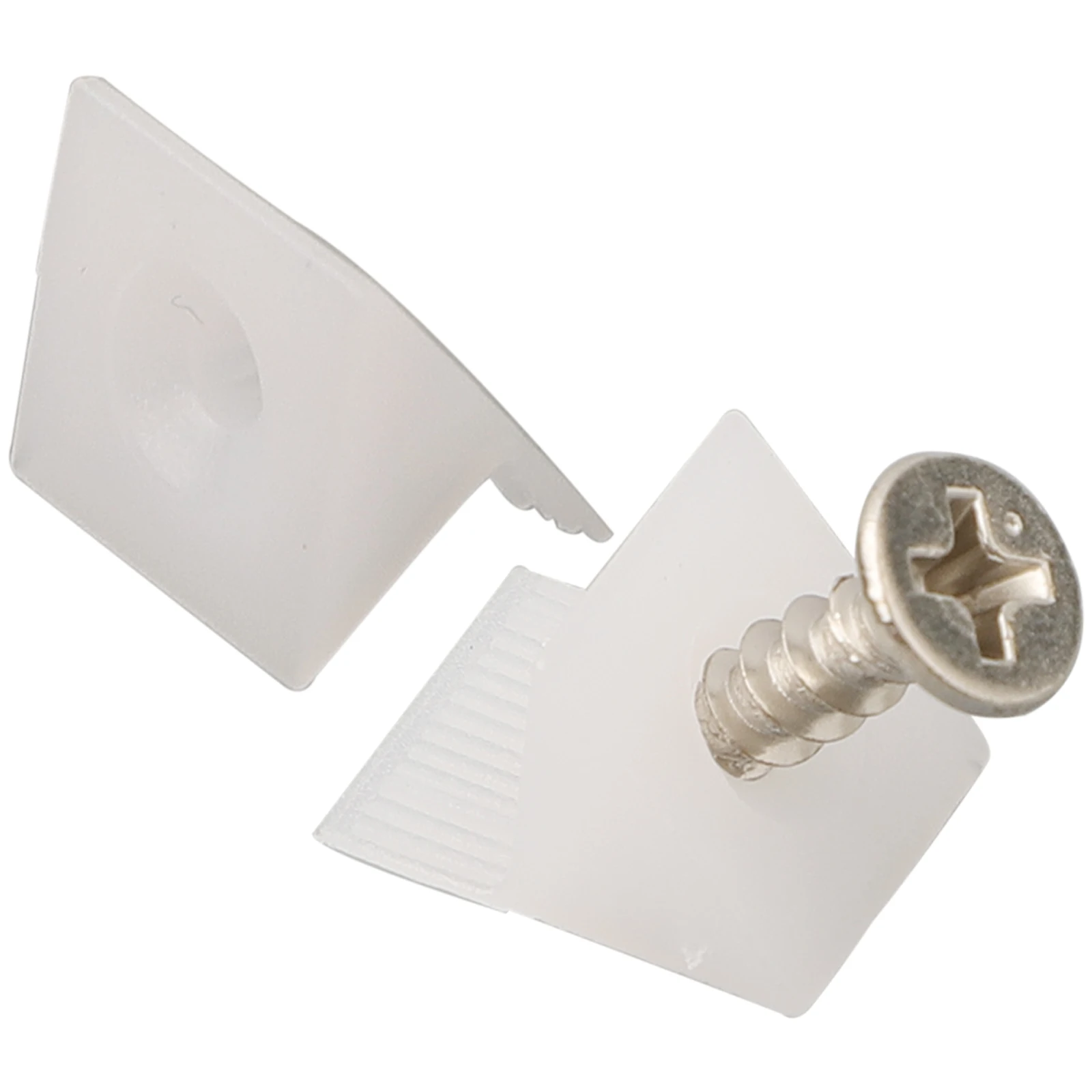 Drawer Bottom Support Wedge System with 100 Plastic Wedges Screws and Back Ports for Chest Cabinet Drawer Repair
