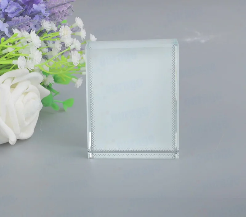 Hot Sales Sublimation Blank Blank High Quality Customizable Design K9 3D Crystal photo frame Gift For Lover