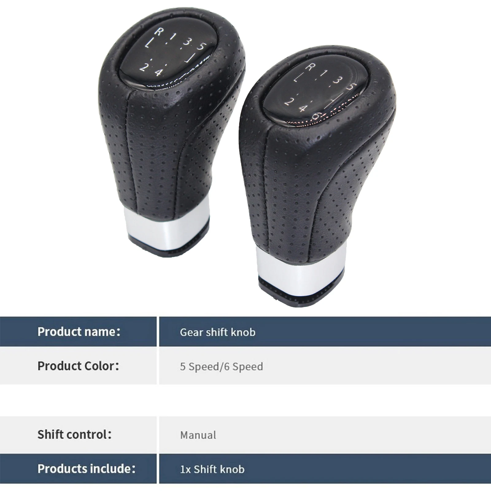 Gear Shift Knob for Stereo M5/6 Speed Gear Shift Lever Handball for BMW Manual From 1980 Car Interior Replacement Accessories