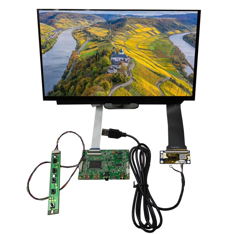 

13.3InchCapacitive ouchDisplayModule72color Gamut 400 Drightnes DIYDisplay Touch kit Screen display HDMI interface