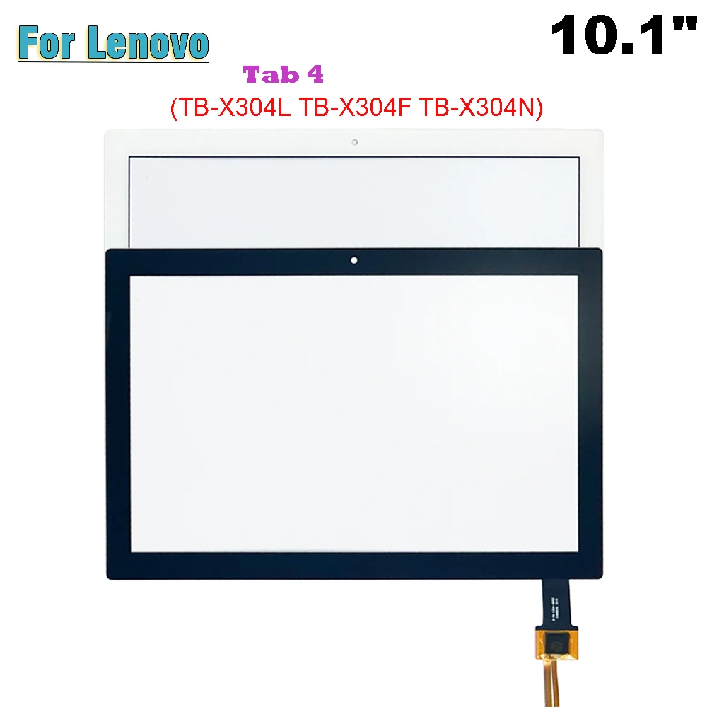 

10.1" New For Lenovo TAB 4 TB-X304F TB-X304L TB-X304N TB-X304 Touch Screen + OCA LCD Front Glass Panel Replacement