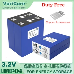 8pcs 3.2v 310Ah 280Ah 135Ah 105Ah Lifepo4 Rechargeable Battery Lithium Iron Phosphate Solar Cell 12v 24v Lifepo4 cell Tax Free