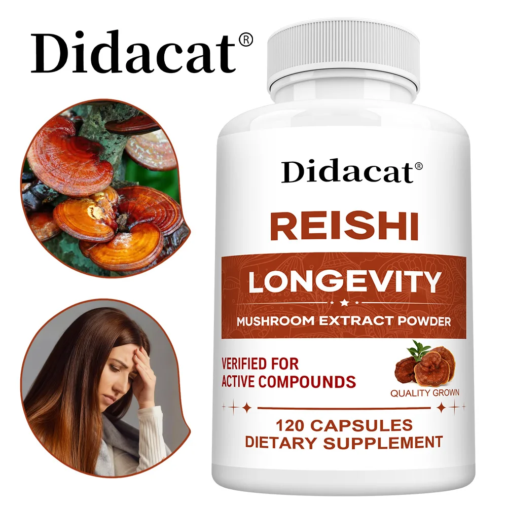 

Добавки в грибах с экстрактом рейши — помогают повысить иммунную систему, поддерживает здоровье сердца и улучшает сон и релаксацию.