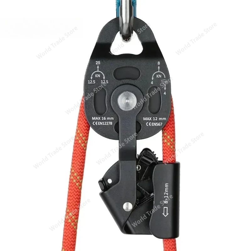 

One-way Pulley Lifting Heavy Objects Pull-up Tool Super Light Device Ascenders Lifter Drag Lifting Equipment High Quality