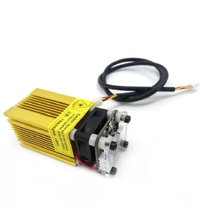 Hot Selling   Head 445nm CNC Cutting Marking Blue   Cutting Module 500mw 1000mw 2500mw