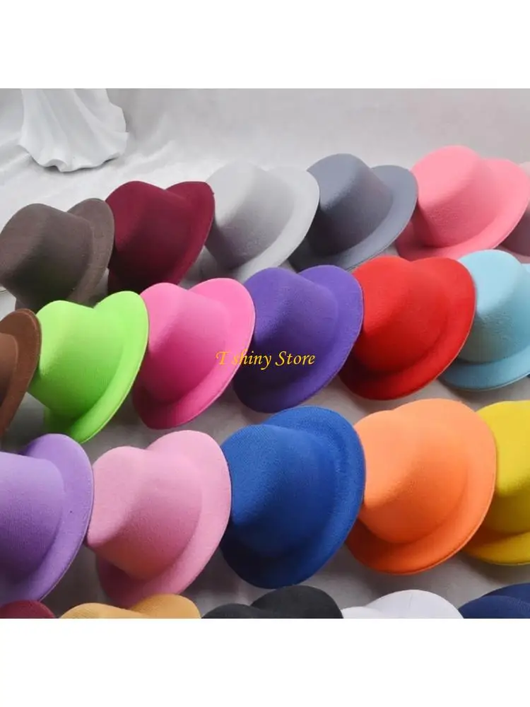 N58F Lightweight Fascinator Hat Base Embraces French at Weddings Parties