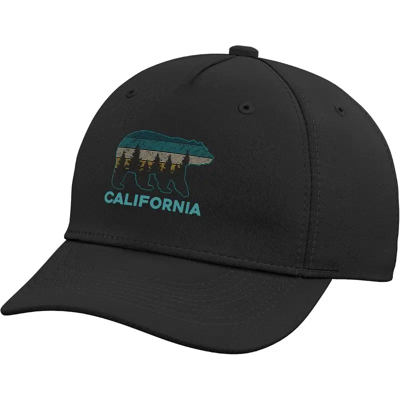 California Bear America Vintage USA Souvenir Adjustable Baseball Hat