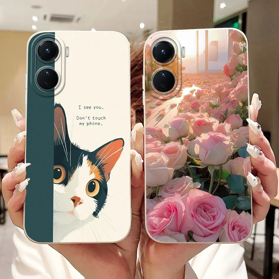 For Vivo Y16 V2204 V2214 New Design Phone Case For Vivo Y16 Y 16 4G Soft Silicone Shockproof Cases