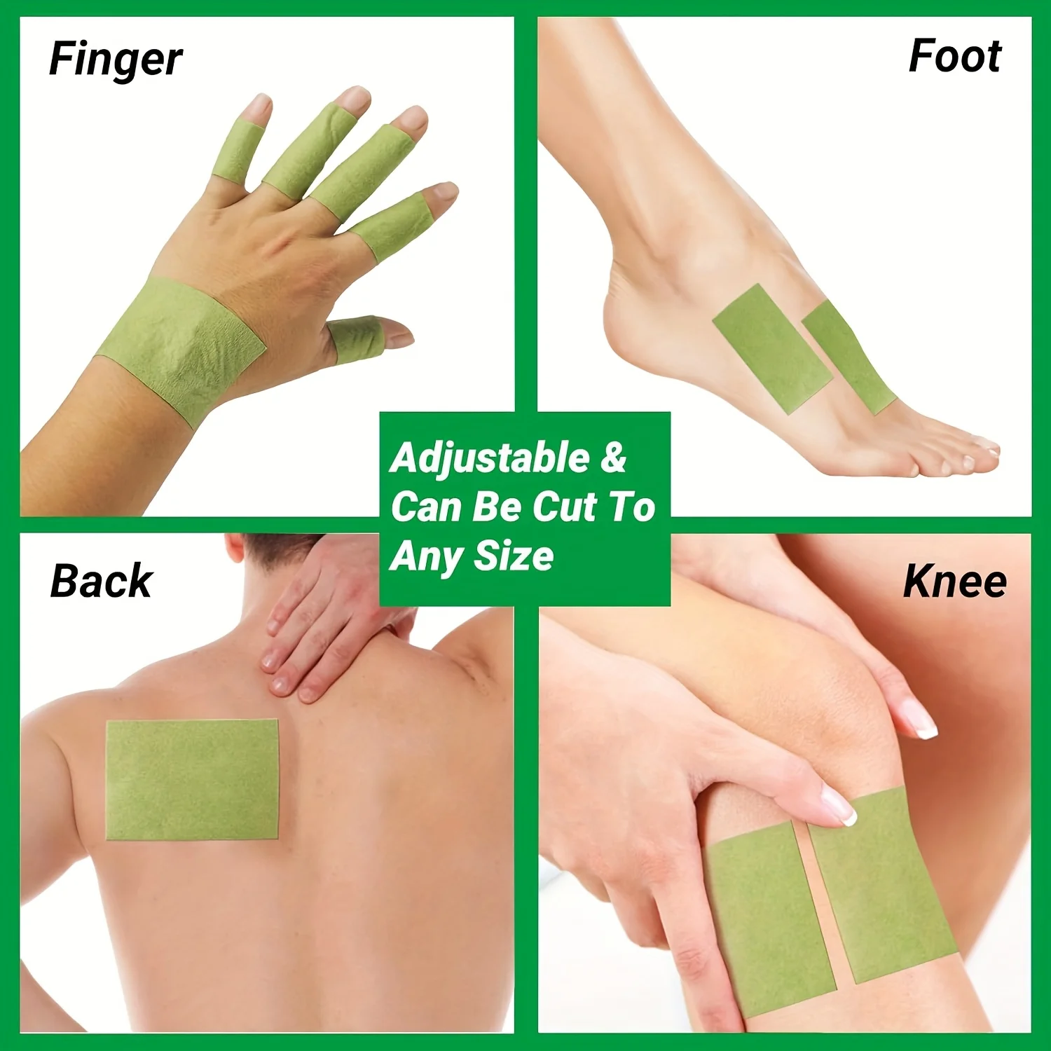 10/50/100 Stück universelle Wärmepflaster für Nacken, Schultern, Rücken, Handgelenke, Knie und Bauch – Zuhause, Büro, Sport, Reisen – Detail 4