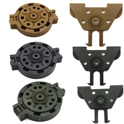 Tactical Gun Holster Adapter Molle Attachment Plate Pistol Case Adapter for GL 17 19 M9 Quick Disconnect Kit 360 Rotation