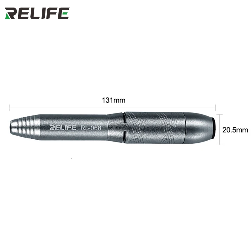 RELIFE RL-068 Electric Adjustment Grinding Pen for Mobile Phone CPU Repair Cutting Tool Mini Grinding Polishing Pen Machine Kit