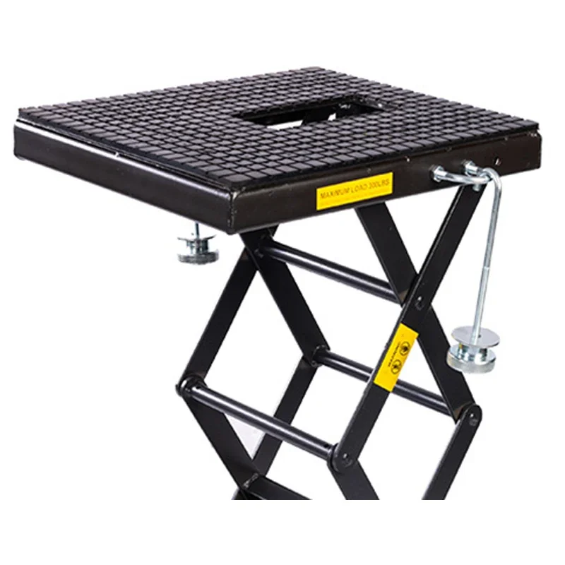 300LBS Motorcycle Maintenance Lifting Platform Hydraulic Lift ZX0901-7 Auto Repair Auxiliary Jack Motorcycle Maintenance