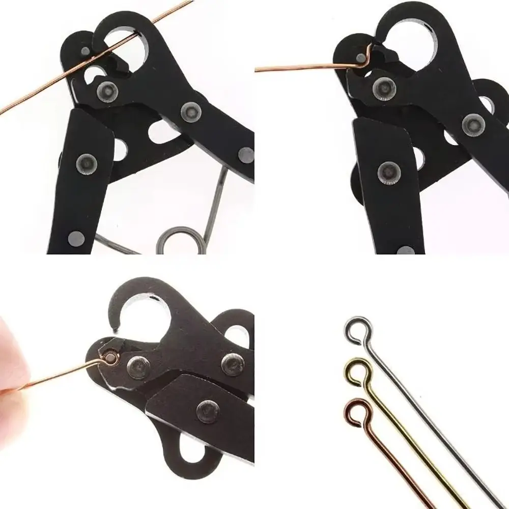 1Pcs New 1.5/2.25/3mm Wire Rolling Plier DIY 9 Needle Jewelry Making Tool Round Nose Plier for Wire Winding Bending
