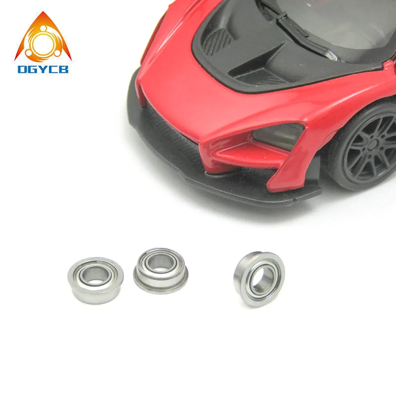 

5pcs MF52 ZZ Flange Bearing 2x5x2.5 mm Miniature Fan Bearing MR52ZZ Flanged Bearing 2*5*2.5 LF52ZZ Deep Groove Ball Bearing