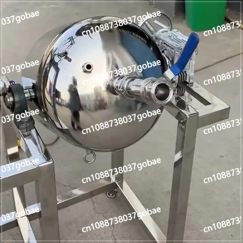 Stainless Steel Double Layer Turning Reactor Laboratory High Temperature Resistance Vacuum Distillation Stirring