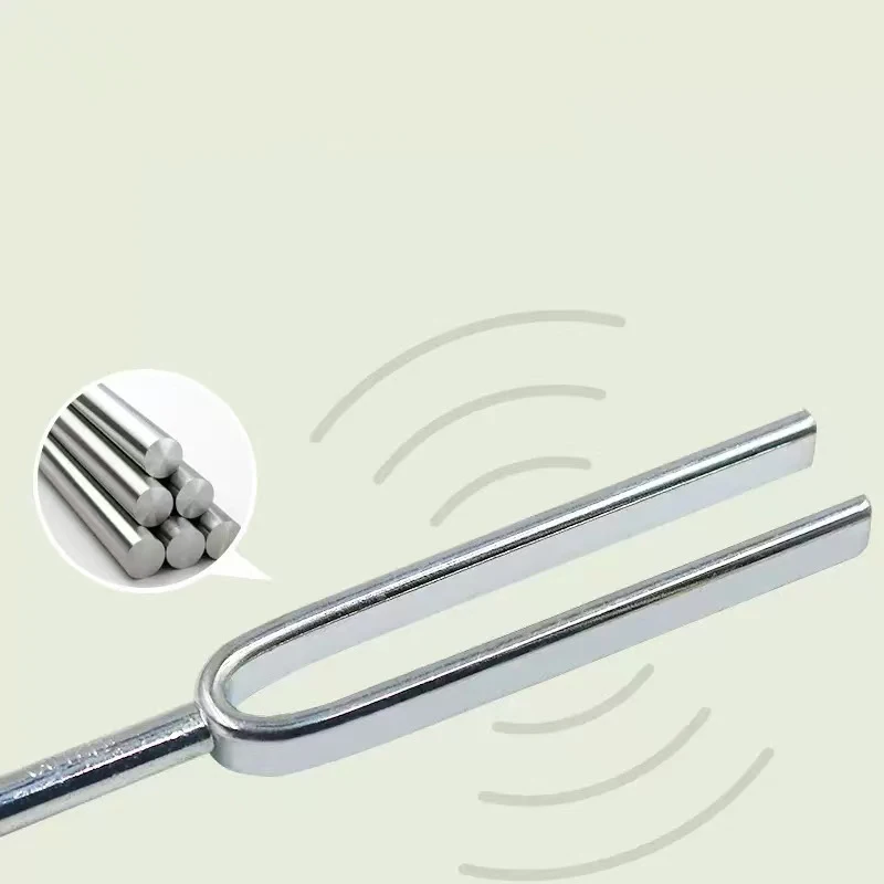 256/512/440HZ teaching tool Steel Standard Tuning Fork, High Precision Music Tuning Tool for Stage Classroom with Sound Quality