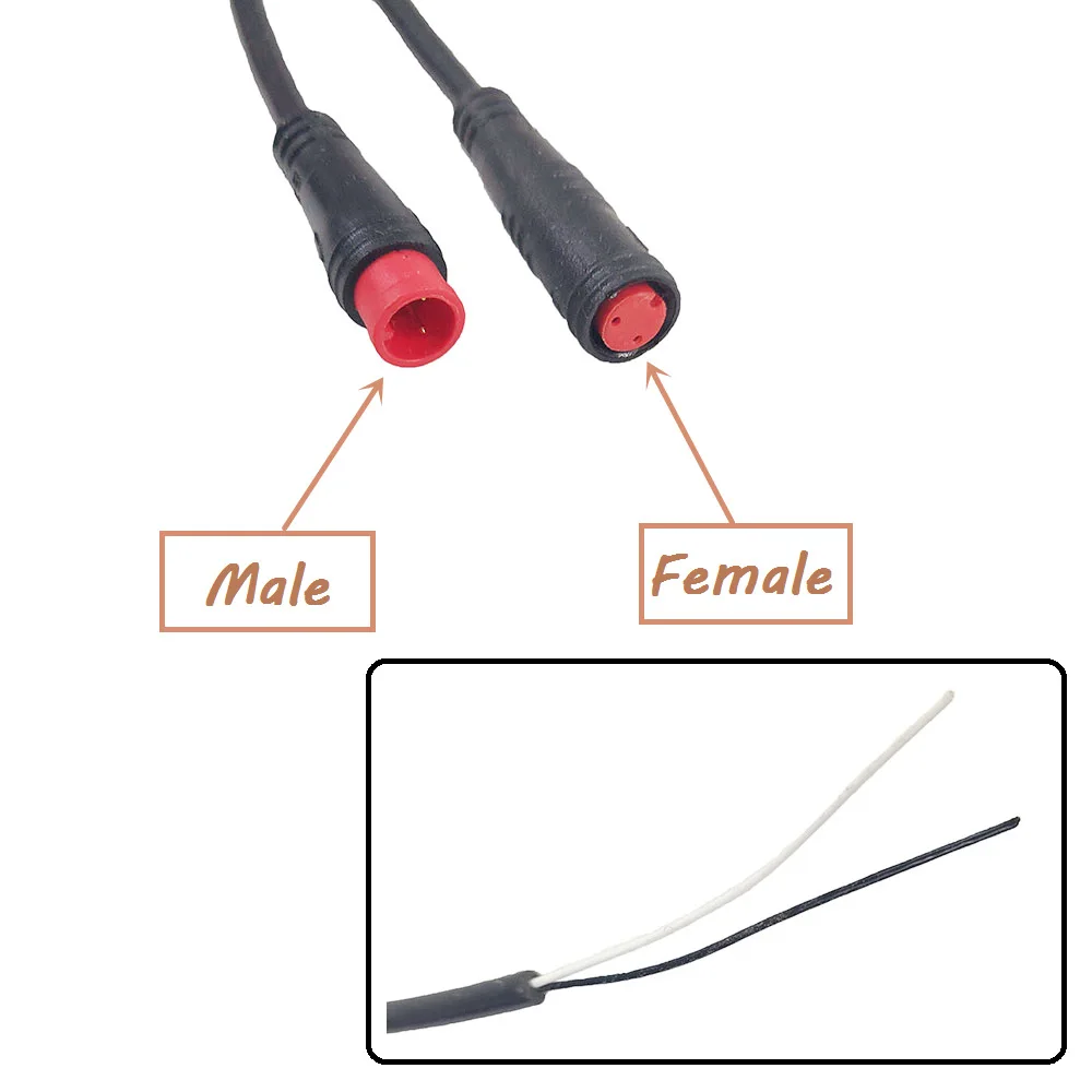 Bicycle lithium battery modification accessories 2  3 4 5 6 signal cable