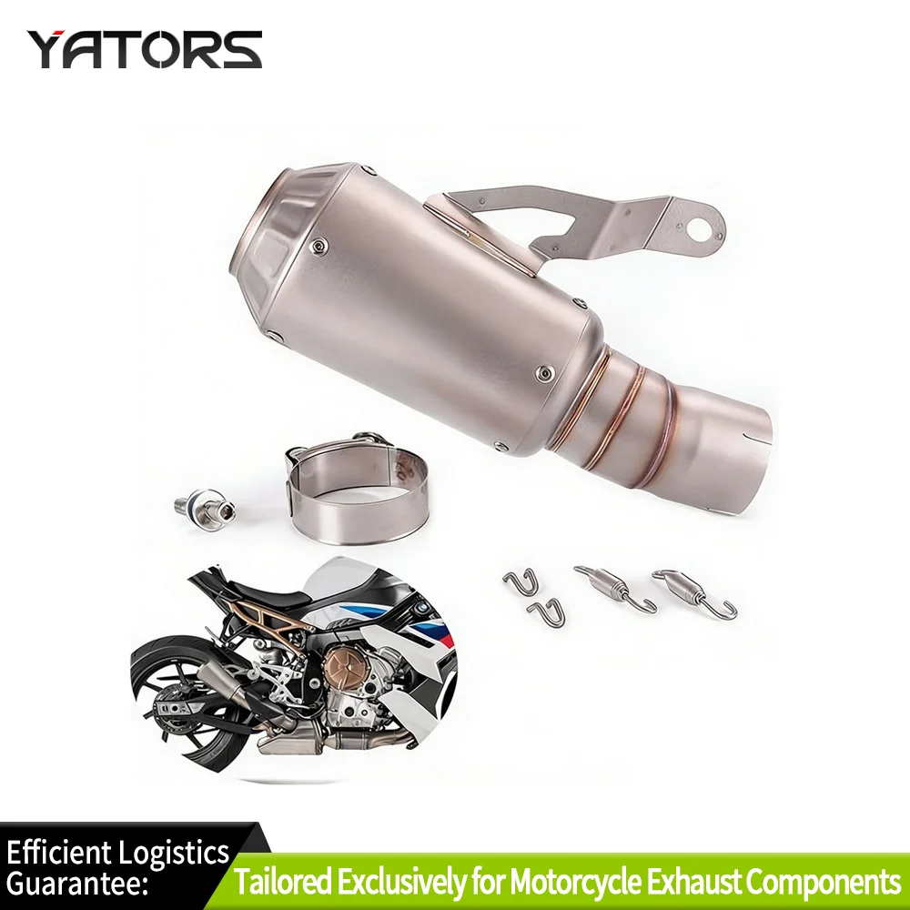 

Exhaust Systems For BMW S1000RR 2019-2024 S1000R 2021-2024 Exhaust Pipe 60mm Muffler Exhausts Pipes
