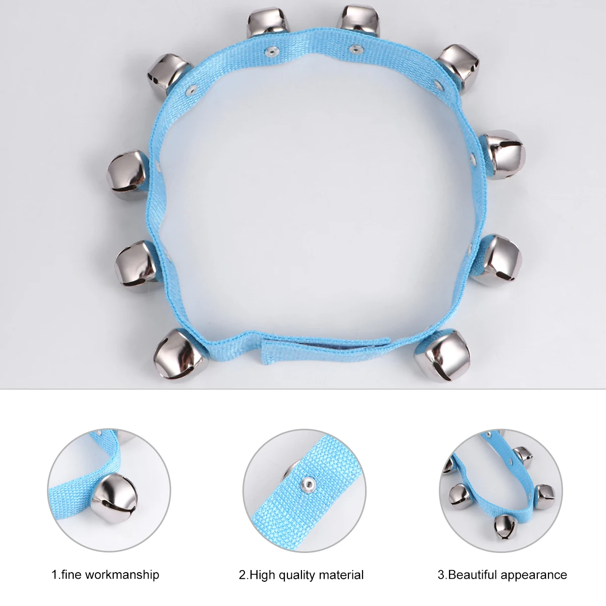 

Waist Bell Toddler Musical Instruments Kids Toys Bells Wrist Jingle The Baby Ringing Band Jingling