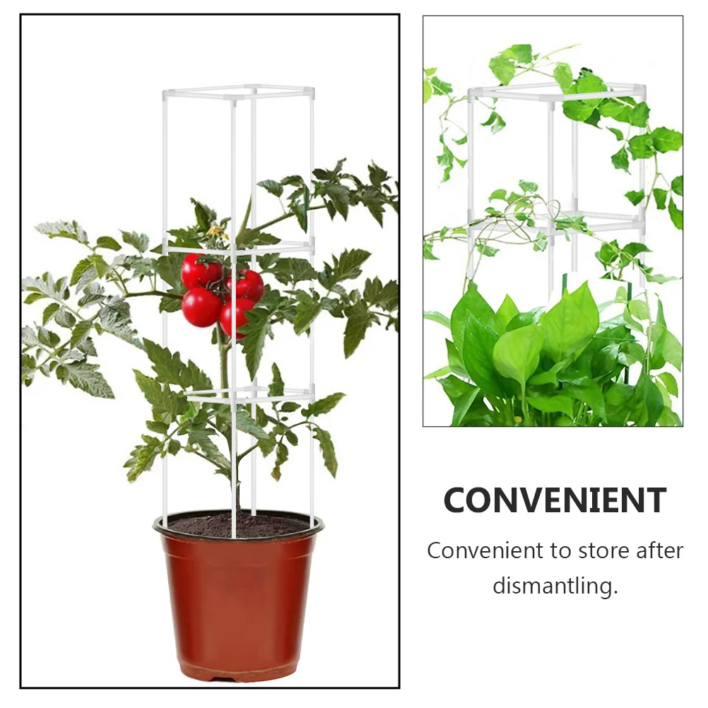 

1Set Plant Support Stand Plastic Trellis Garden Trellis for Climbing Plants Spiral Rack Vertical Plant Support for Tomato Beans